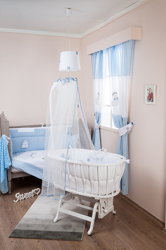 Little Prince Beyaz Beşik Seti