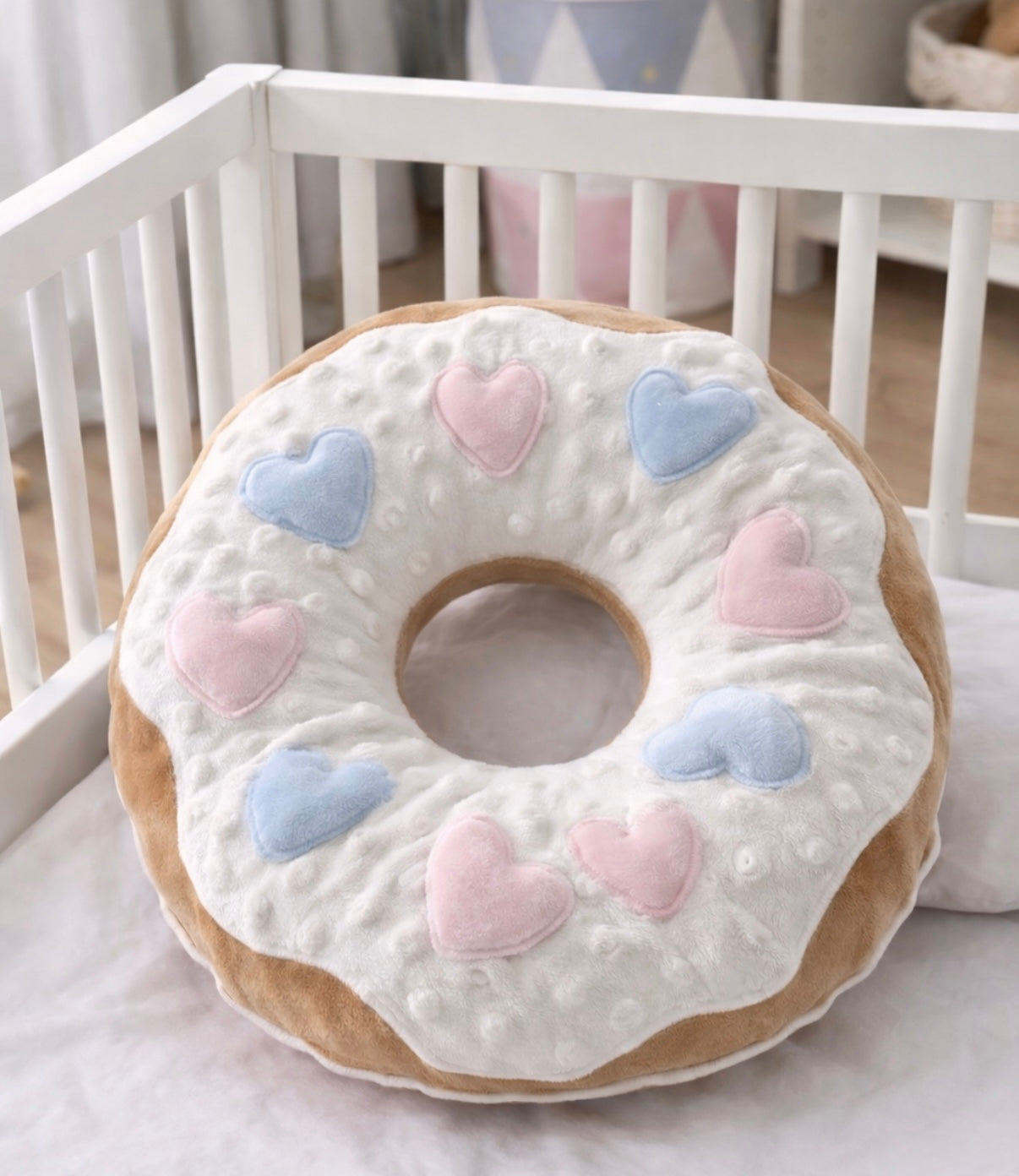Aybi Baby Sweet Bunny Days Donut Pillow                           bebek& çocuk odası dekoratif yastik